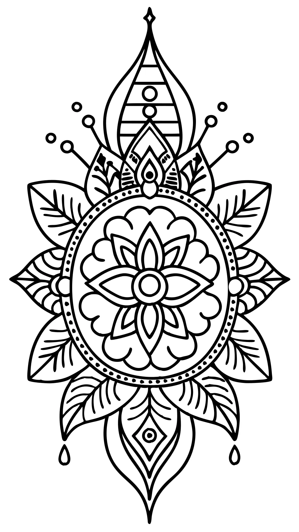 easy printable coloring pages for adults